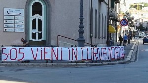 cb matelica TIFOSI STRISCIONE
