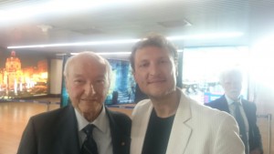 Piero Angela e Simone Sala