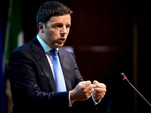 Il premier Matteo Renzi