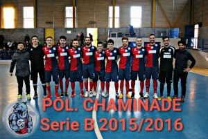 La formazione della Chaminade nell'ultima stagione in serie B