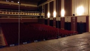 Il Cinema Teatro Ariston dall'interno