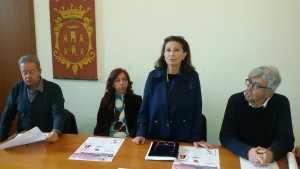 L'assessore de Capoa con i medici Terzano e Barone e la presidente di Liberaluna, La Selva