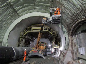 I lavori sulla Tav Genova - Milano