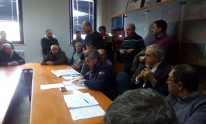 Un'assemblea a Molise Acque