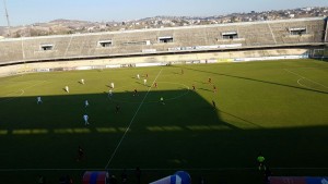 Un'azione di Campobasso - Olympia Agnonese