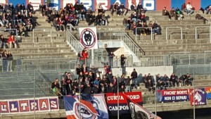 I tifosi del Campobasso nel match contro l'Agnonese