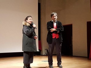 L'assessore de Capoa e il regista Pommier