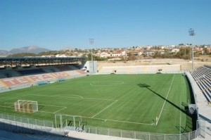 Lo stadio 'Bonolis' di Teramo