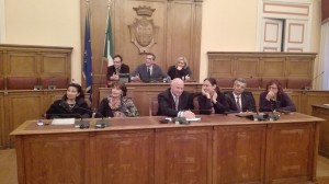 consiglio comunale battista maio de capoa salvatore chierchia durante rubino