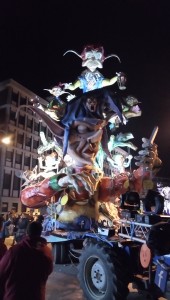 Il carro vincitore del Carnevale di Larino: "Ritorno alle Radici"