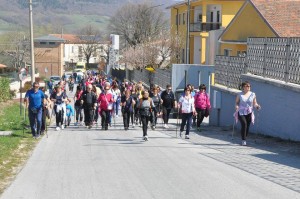 Il gruppo di Nordic Walking a Baranello