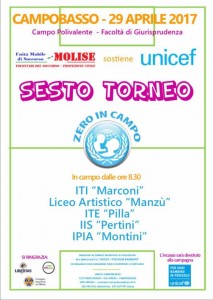 locandina torneo Zero in Campo