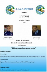 stage aiac isernia agovino russo