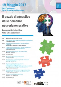 Locandina demenze 19 maggio 2017 neuromed