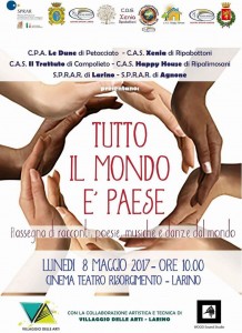 Locandina evento 8 Maggio 2017