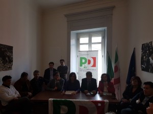 conferenza stampa pd fanelli