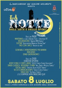 san giacomo degli schiavoni notte sport e arte