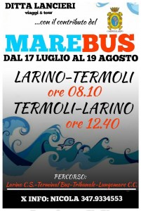 servizio trasporto spiaggia termoli larino