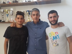 Il presidente Colaizzo con Frabotta e Fioretti