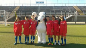 Con la mascotte