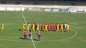 Il saluto iniziale di Campobasso - Fabriano Cerreto