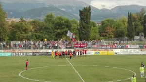 Il Campobasso festeggia a Sulmona