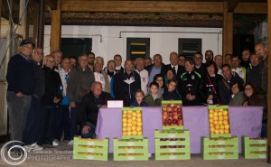 La foto di gruppo finale a Castel del Giudice