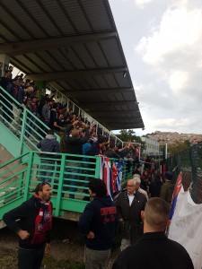 I tifosi del Campobasso a Castelfidardo