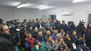 Il pubblico presente alla conferenza stampa