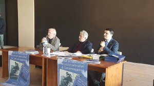Il consigliere regionale Salvatore Ciocca, il giornalista Giovanni Mancinone e l'avvocato Jean Paul de Jorio