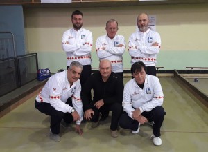 La squadra di Prima categoria (atleti di A) della Madonna delle Grazie Termoli