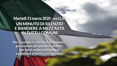 Photo of Covid-19, in Molise 136 i contagi: 109 i positivi attuali. Alle 12 del 31 marzo un minuto di raccoglimento per ricordare le 11mila vittime