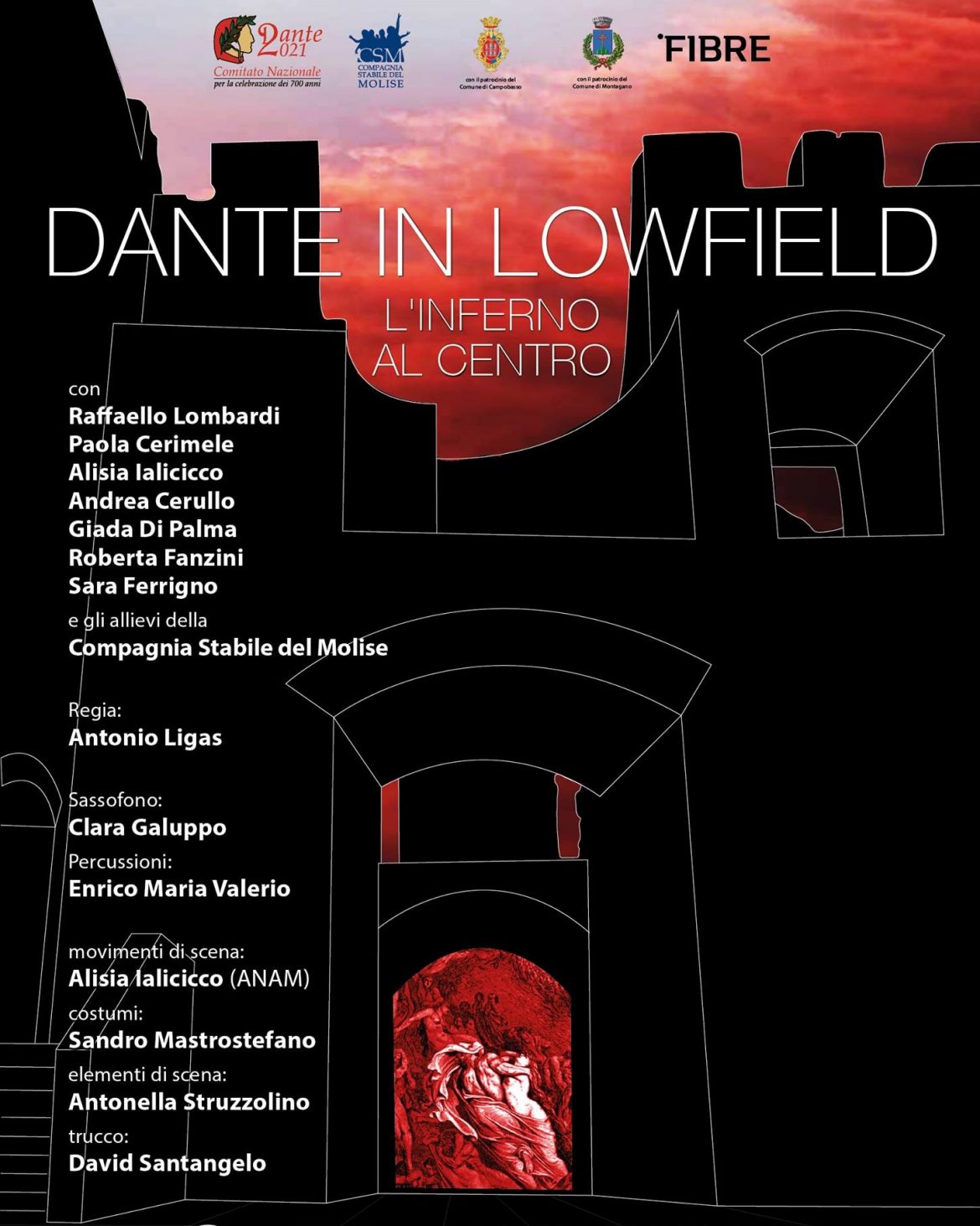 Dante in lowfield